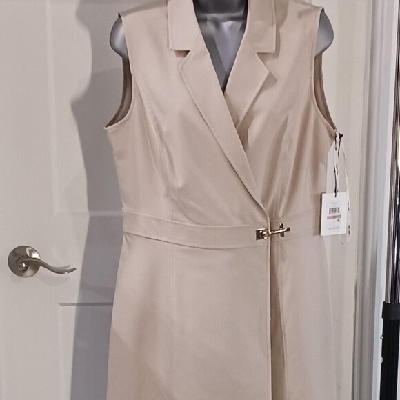 Calvin Klein Wrap Dress - Picture 1 of 3